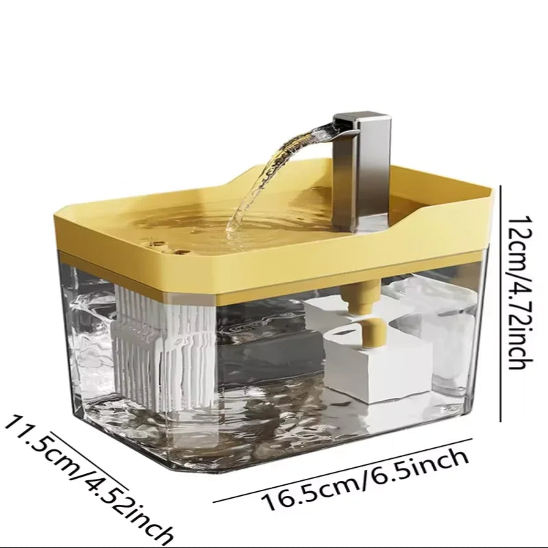 Automatic Pet Water Fountain – 1.5L Filter Dispenser