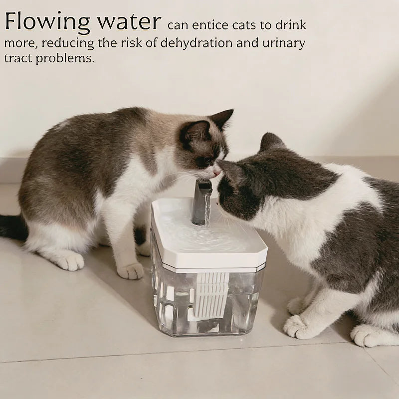 Automatic Pet Water Fountain – 1.5L Filter Dispenser