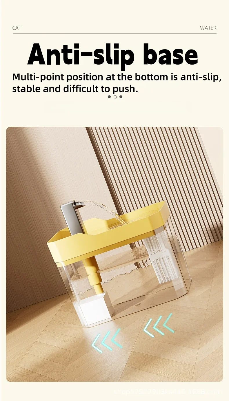 Automatic Pet Water Fountain – 1.5L Filter Dispenser