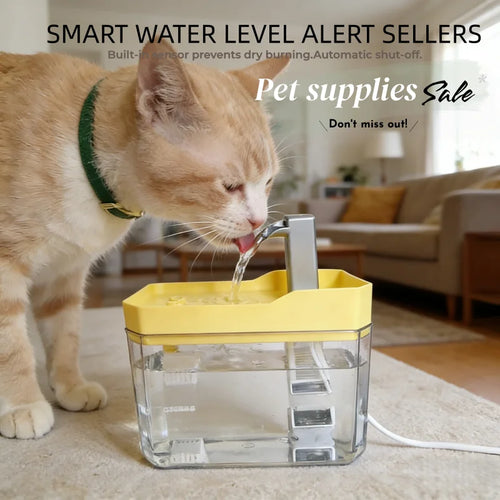 Automatic Pet Water Fountain – 1.5L Filter Dispenser