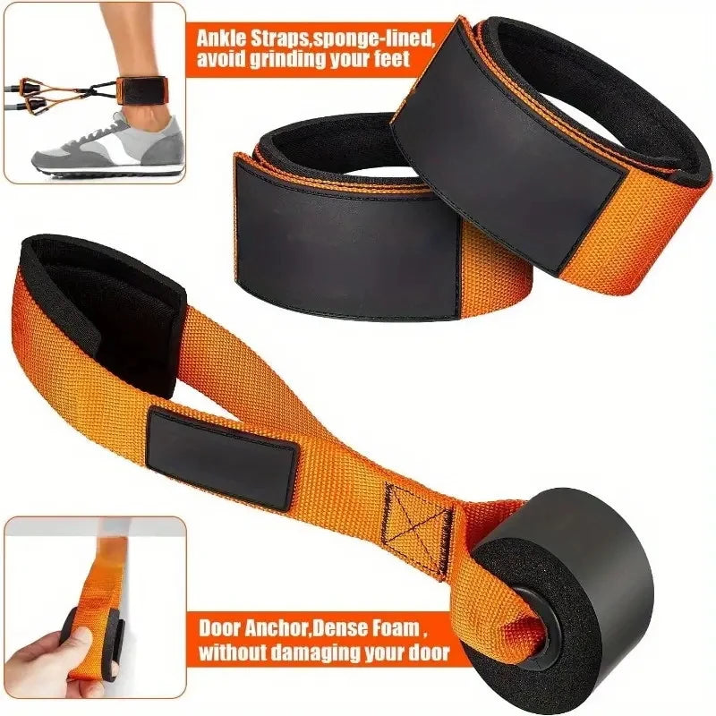 Resistance Band with Ergonomic Handle – Home Fitness & Strength Training