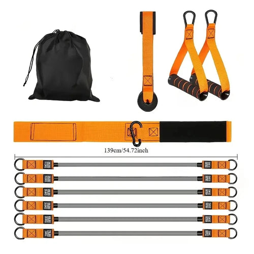 Resistance Band with Ergonomic Handle – Home Fitness & Strength Training